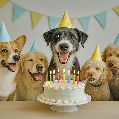girl laying with dog
